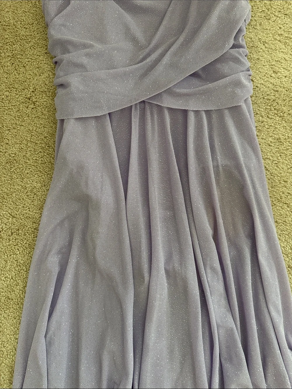 Weissman MC medium child - Elegant Lavender Chiffon dance costume